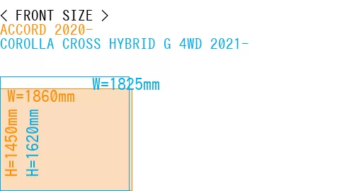 #ACCORD 2020- + COROLLA CROSS HYBRID G 4WD 2021-